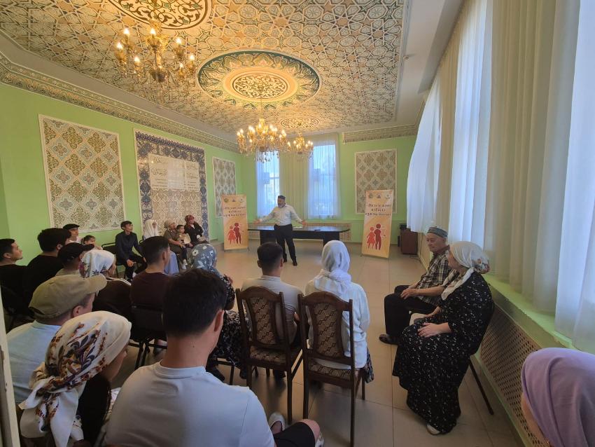 ПАВЛОДАР: МЕШІТТЕ ЖАСТАРМЕН КЕЗДЕСУ ӨТТІ