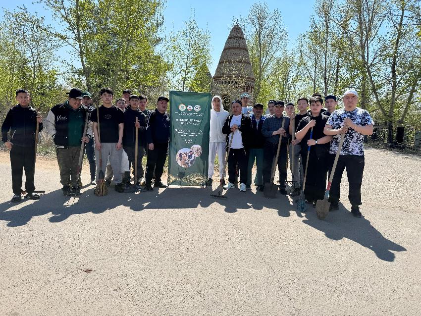 «ӨТКЕНГЕ ҚҰРМЕТ-ТІРІГЕ МІНДЕТ»