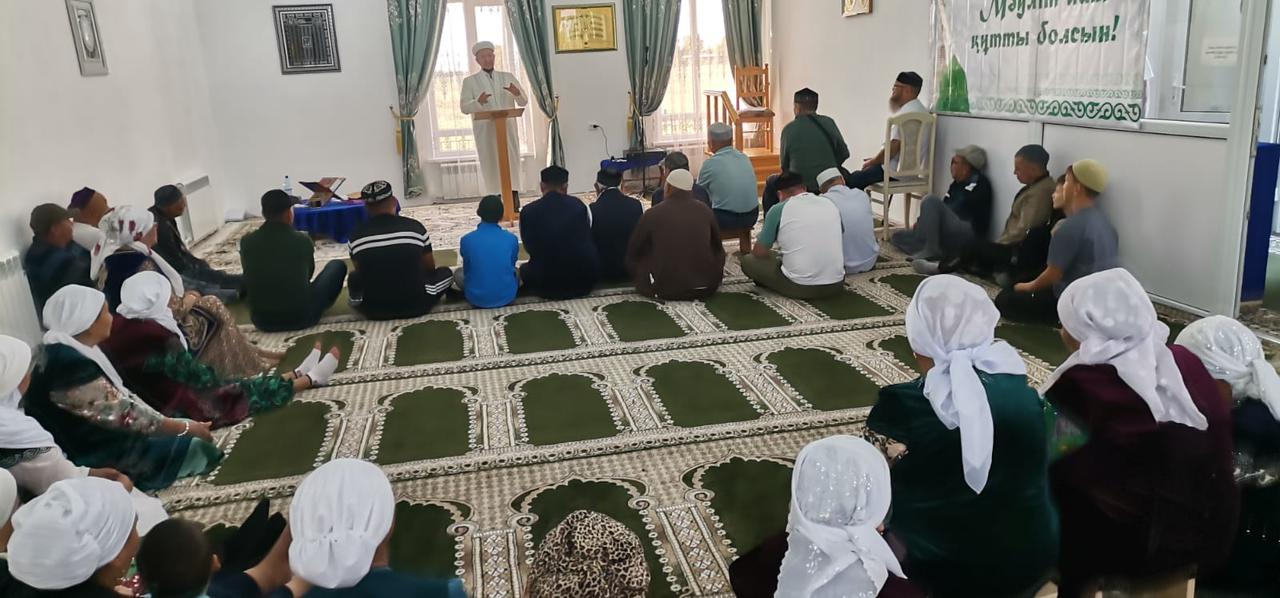 ШАРБАҚТЫ АУДАНЫ “ЖАҢА АУЫЛ” АУЫЛЫНДА МӘУЛІТ ОҚЫЛДЫ