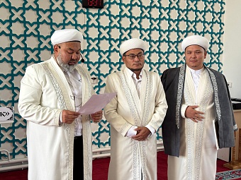 ҚАЛАЛЫҚ «УМАР ӘЛ-ФАРУҚ» МЕШІТІНЕ  ЖАҢА ИМАМ ТАҒАЙЫНДАЛДЫ