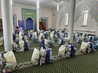 ҚАСИЕТТІ АЙЛАРДЫҢ ҚҰРМЕТІНЕ ОРАЙ ҚАЙЫРЫМДЫЛЫҚ ЖАСАЛДЫ